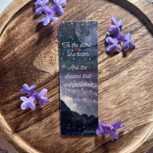 Load image into Gallery viewer, To The Stars Who Listen… ACOTAR Laminated Cardstock Bookmark
