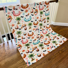 Load image into Gallery viewer, Blanket Halloween #7 - Summer Ghosts
