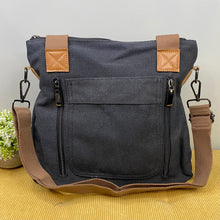 Load image into Gallery viewer, Caitlin - Canvas Satchel
