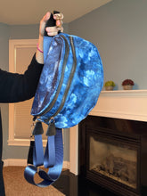 Load image into Gallery viewer, The Roni Nylon Crossbody - Blue Denim Floral
