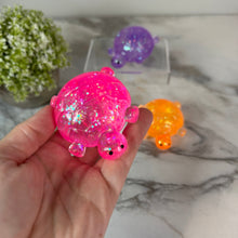 Load image into Gallery viewer, Squishy Toy - Glitter Turtle
