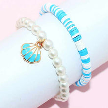 Load image into Gallery viewer, Bracelet - Whale Tail Set
