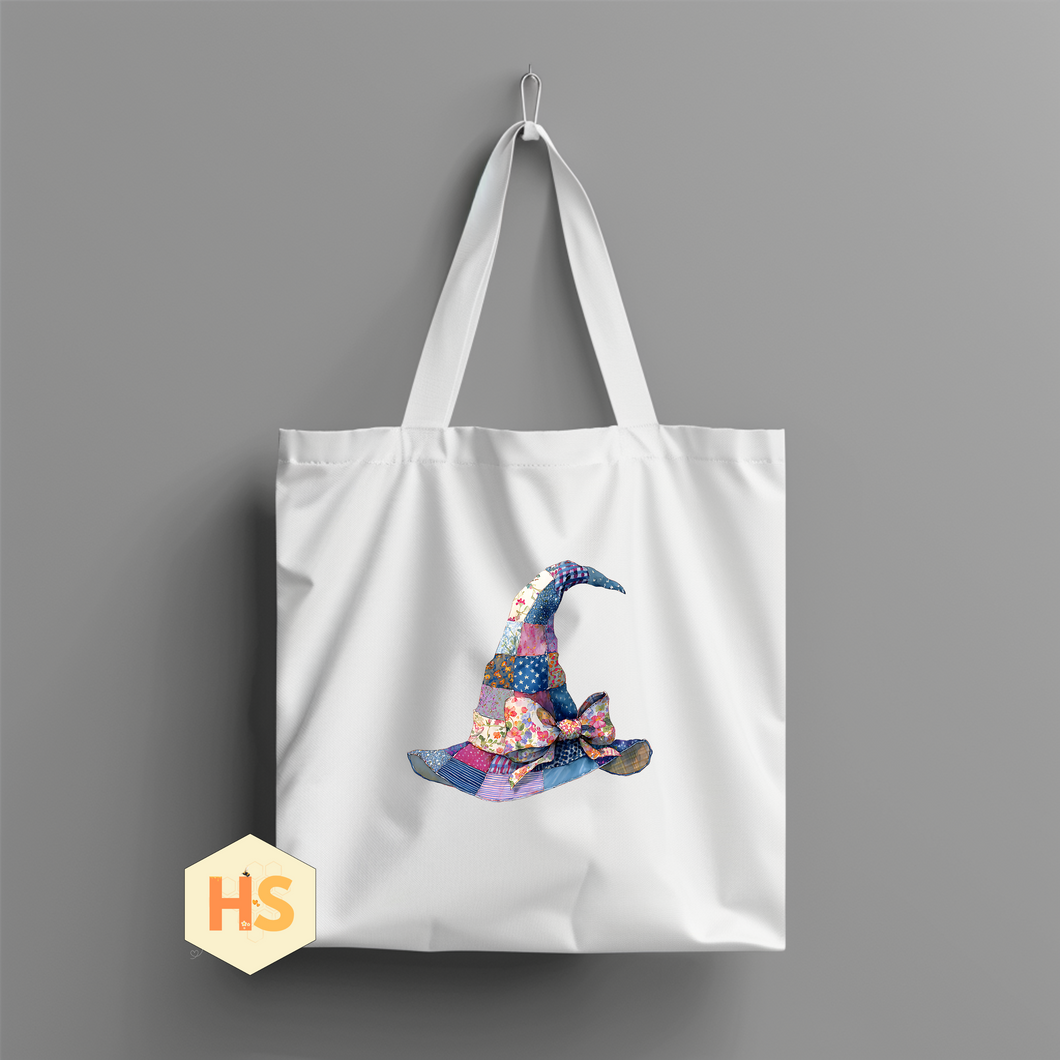 Tote Bag - Quilted Witch Hat - PREORDER 8/10-8/13