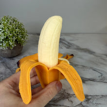 Load image into Gallery viewer, Squishy Toy - Banana + Peel
