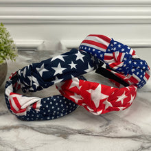 Load image into Gallery viewer, Headband - Patriotic - Flag &amp; Stars Assortment
