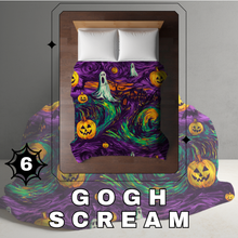 Load image into Gallery viewer, Blanket Halloween #6 - Gogh Scream - PREORDER ends 7/25
