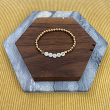 Load image into Gallery viewer, Bracelet - Gold Cheer Bead
