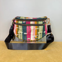 Load image into Gallery viewer, The Roni Nylon Crossbody - Daisy Stripe
