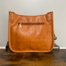 Load image into Gallery viewer, Aubree Crossbody Purse - Camel &amp; Plaid
