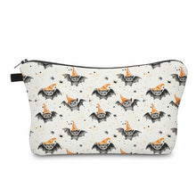 Load image into Gallery viewer, Pouch - Halloween Fall - Bat Orange Hat
