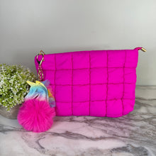 Load image into Gallery viewer, Bundled Set - Hot Pink Puffer Pouch
