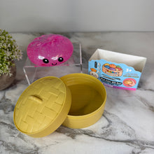 Load image into Gallery viewer, Squishy Toy - Viral Dumpling, Slow Rise Glitter - Pink
