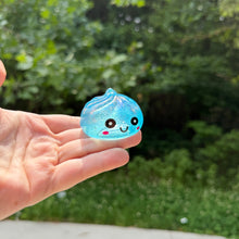 Load image into Gallery viewer, Squishy Toy - Mini Dumpling, Slow Gel Glitter, Single Item
