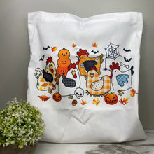 Load image into Gallery viewer, Tote Bag - Halloween - Chickens
