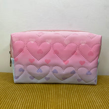 Load image into Gallery viewer, Stand Up Rectangle Zip Bag - Hearts
