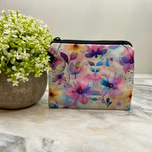 Load image into Gallery viewer, Mini Pouch - Pastel Pink Floral
