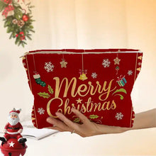 Load image into Gallery viewer, Corduroy Zip Pouch - Christmas - PREORDER 10/28-10/31
