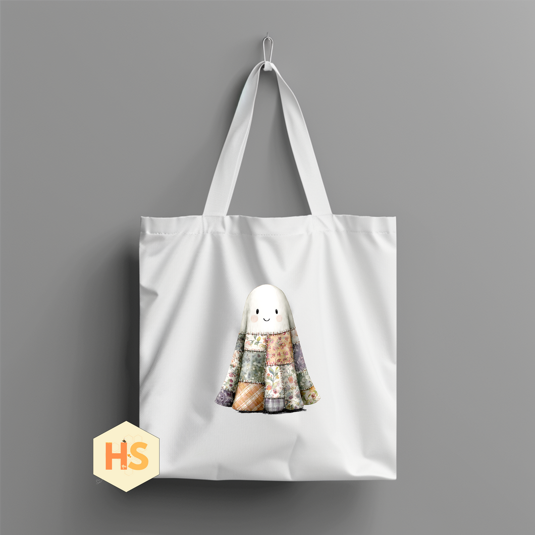 Tote Bag - Quilted Ghost - PREORDER 8/10-8/13