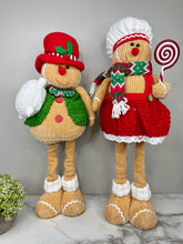 Load image into Gallery viewer, Telescopic Standing Christmas Decor - Gingerbread #2
