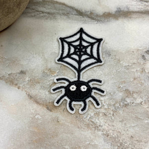 Embroidered Patches - Halloween - Spider Web #2