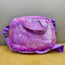 Load image into Gallery viewer, Unicorn Purse with Handles - Purple Pink Stars
