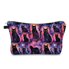 Load image into Gallery viewer, Pouch - Cat, Black Galaxy
