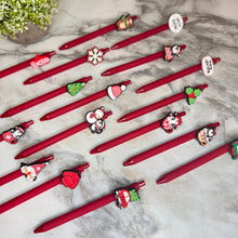 Load image into Gallery viewer, Pen - Christmas Red Charm
