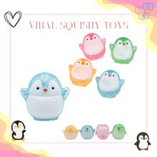 Load image into Gallery viewer, Squishy Toy - Glitter Penguin
