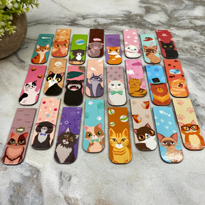 Bookmark - Cartoon Cat Magnetic Mix