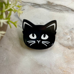 Hair Clip - Halloween Black Cat