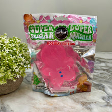 Load image into Gallery viewer, Super Duper Sugar Squisher Toy - Gingerbread Man - Pink
