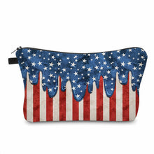 Load image into Gallery viewer, Pouch - America Stars Stripes Drip
