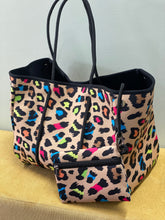 Load image into Gallery viewer, Neoprene Tote - Rainbow Animal
