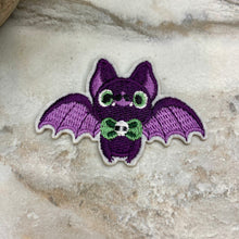 Load image into Gallery viewer, Embroidered Patches - Halloween - Bat #1
