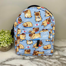 Load image into Gallery viewer, Mini Backpack - Pugs
