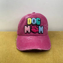 Load image into Gallery viewer, Hat - Dog Mom - Dark Pink
