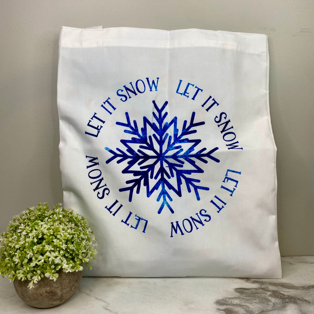 Tote Bag - Christmas/Hanukkah - #37 - Let It Snow