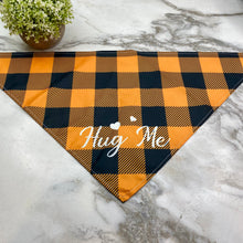 Load image into Gallery viewer, Dog Bandana - Plaid - Hug Me
