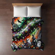 Load image into Gallery viewer, Blanket Halloween #27 - Graveyard Swirl - PREORDER ends 7/25
