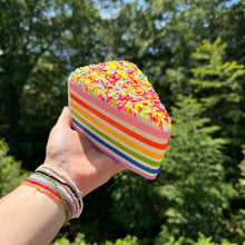Load image into Gallery viewer, Squishy Toy - Rainbow Cake

