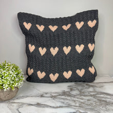 Load image into Gallery viewer, Heart Tote Bag - Knit Sweater
