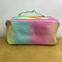 Load image into Gallery viewer, Oversized Lay Flat Cosmetic Bag - Tie Dye
