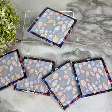 Load image into Gallery viewer, The Sticky Note Collection - America Fireworks Popsicle
