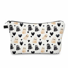 Load image into Gallery viewer, Pouch - Halloween Fall - Ghost Hearts
