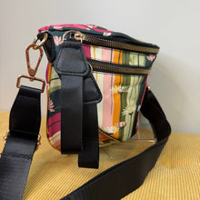 Load image into Gallery viewer, The Roni Nylon Crossbody - Daisy Stripe
