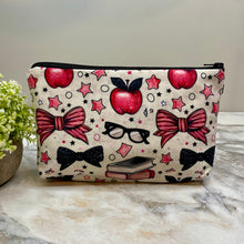 Load image into Gallery viewer, Pouch - Pink Apple Teacher
