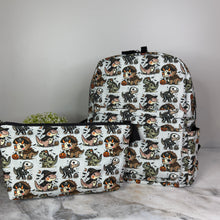 Load image into Gallery viewer, Mini Backpack - Halloween - Dino Trick or Treat

