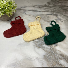 Load image into Gallery viewer, Mini Stocking Gift Holder Ornament Christmas
