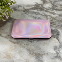 Load image into Gallery viewer, Manicure Nail Case &amp; Set - Solid Holographic
