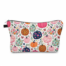 Load image into Gallery viewer, Pouch - Fall Pumpkins Floral Animal Print

